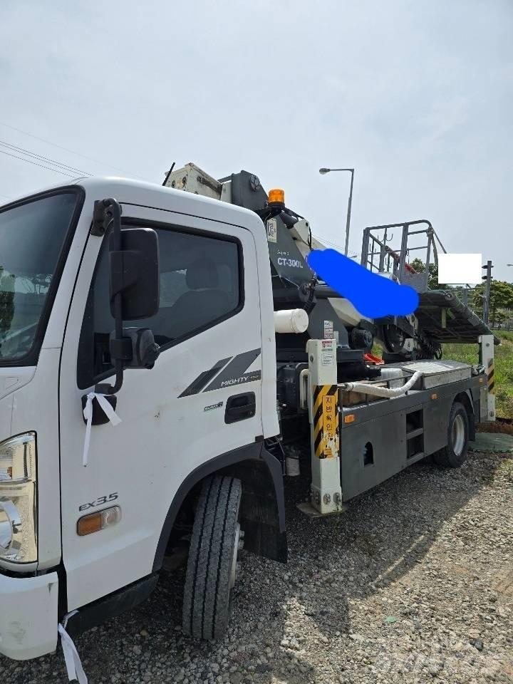 DASAN CT300L Εναέριες πλατφόρμες τοποθετημένες σε φορτηγό