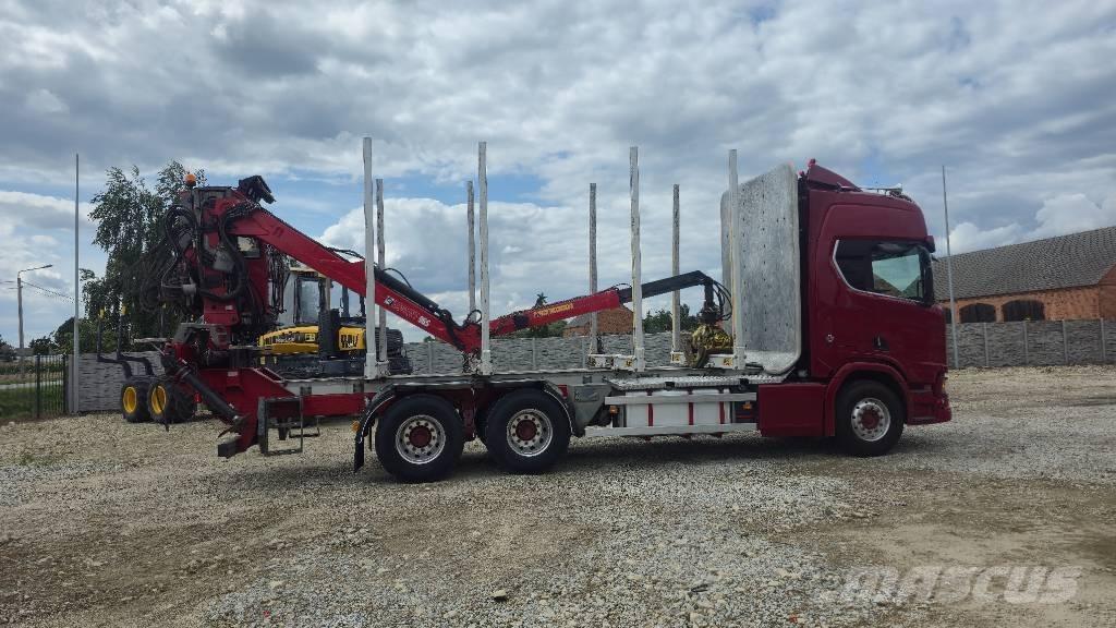 Scania R 650 Φορτηγά ξυλείας
