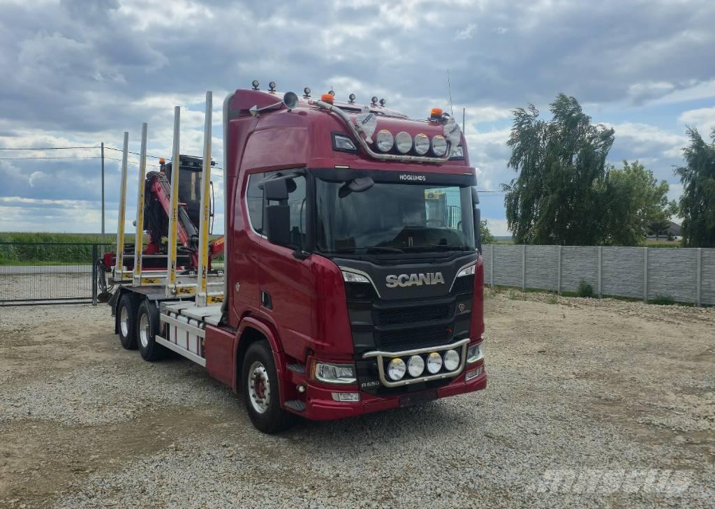 Scania R 650 Φορτηγά ξυλείας