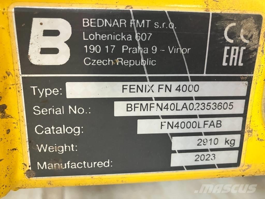 Bednar Fenix FN 4000 Καλλιεργητές - Ρίπερ