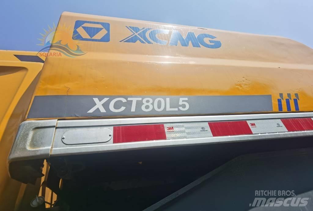 XCMG XCT80L5 Γερανοί παντός εδάφους