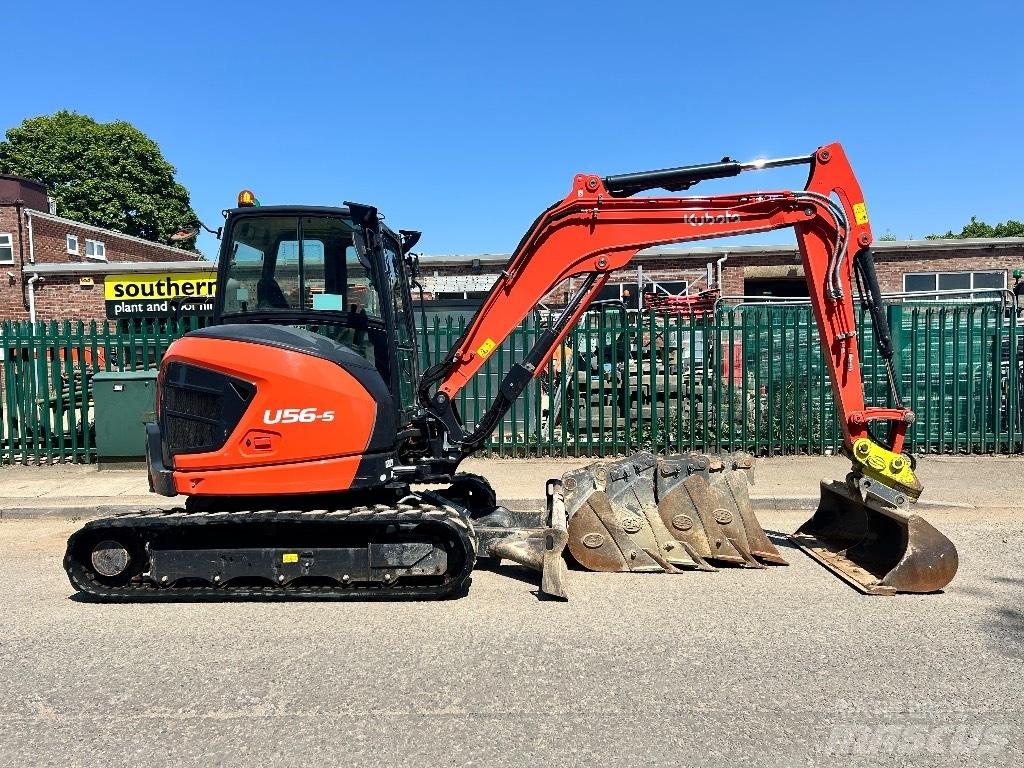 Kubota U 56-5 Εκσκαφάκι (διαβολάκι) < 7t