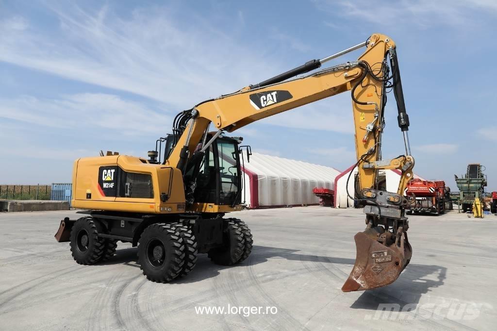 CAT M 314 F Εκσκαφείς με τροχούς - λάστιχα
