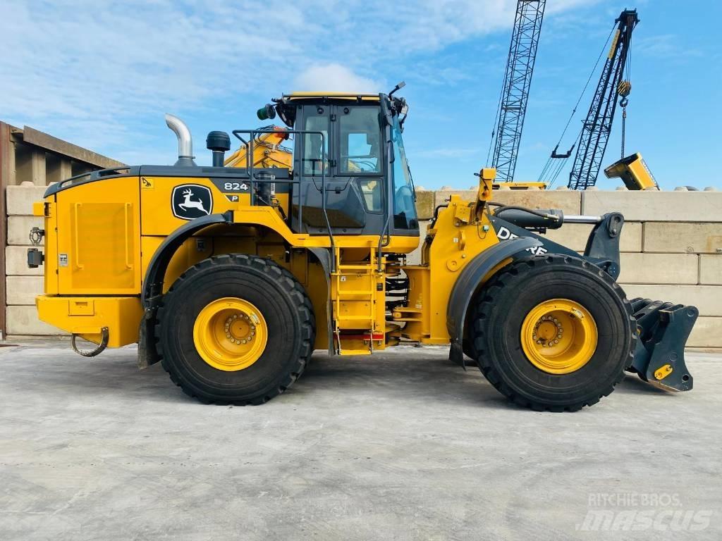 John Deere 824p Φορτωτές με λάστιχα (Τροχοφόροι)