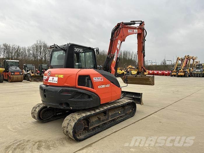 Kubota KX080-4A2 Μίνι εκσκαφείς 7t - 12t