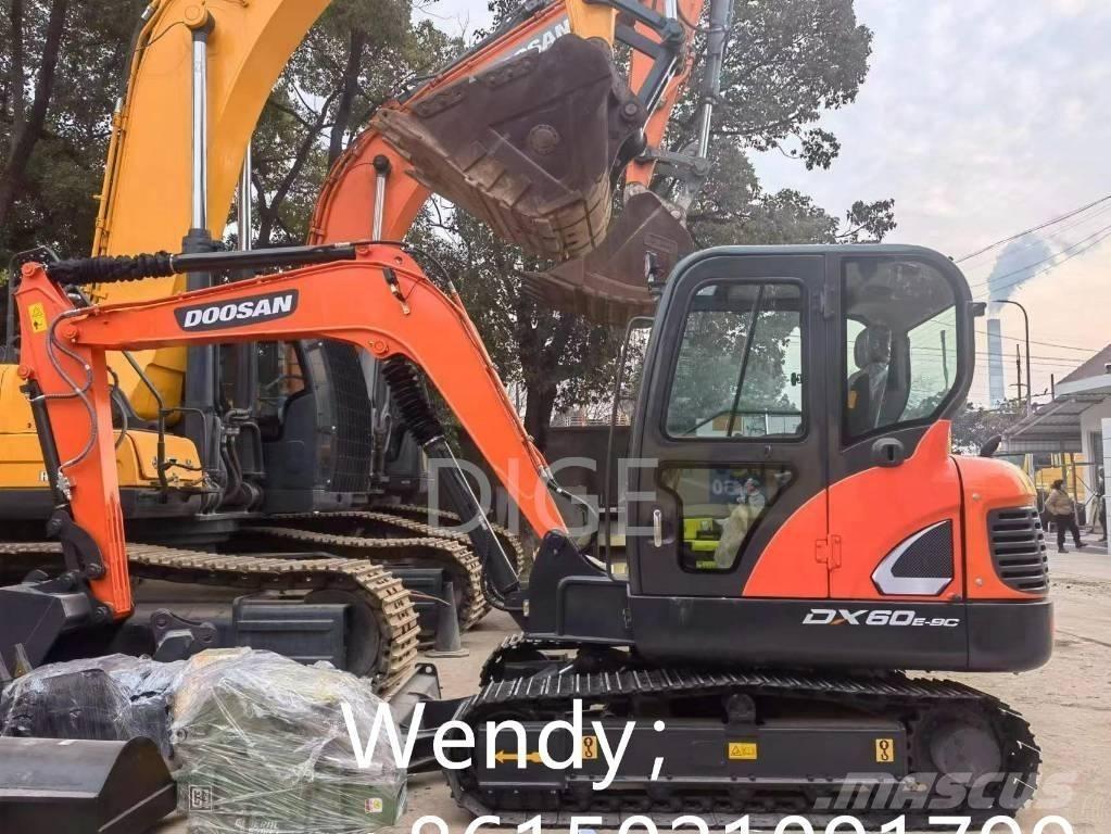 Doosan DX 60 Εκσκαφάκι (διαβολάκι) < 7t