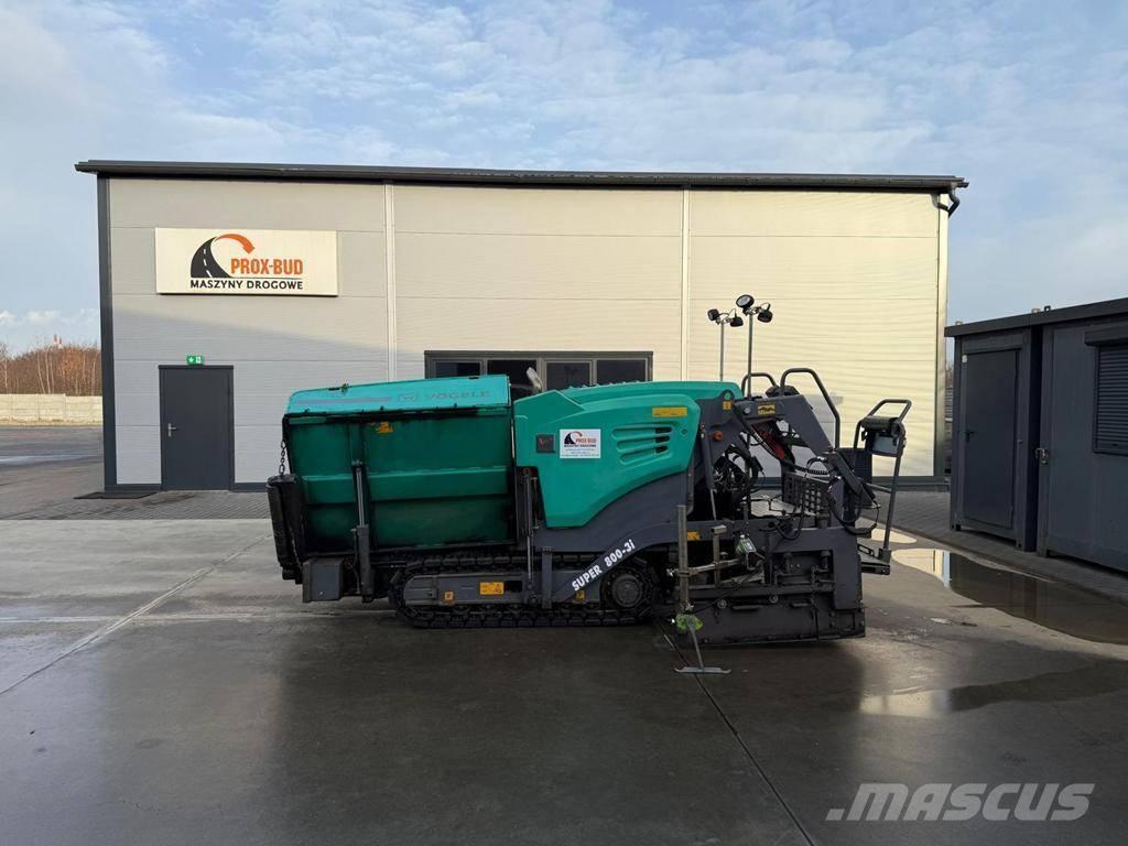 Vögele Super 800-3i Επίστρωση ασφάλτου