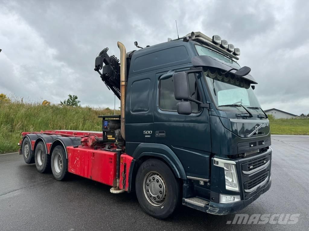Volvo FM 500 Φορτηγά με γερανό & γάτζο