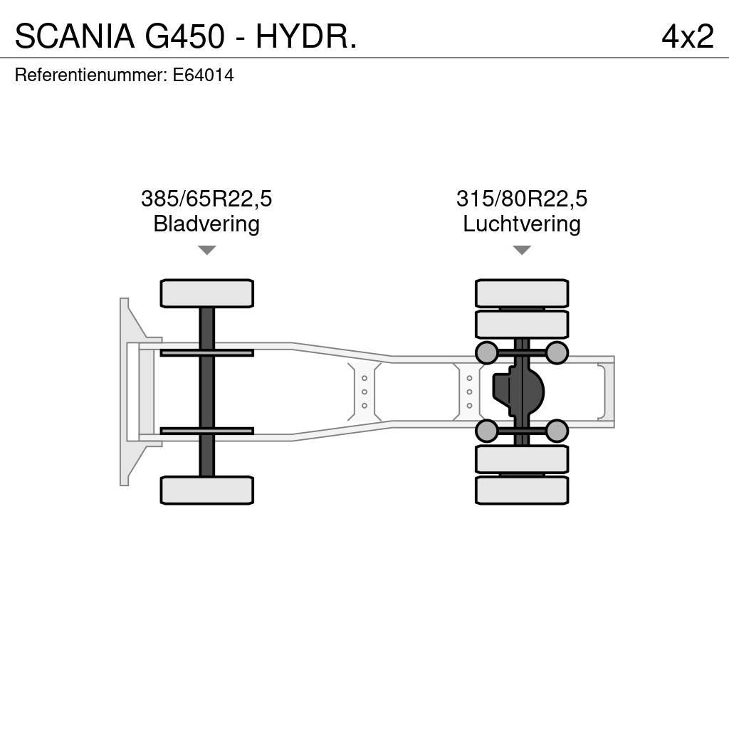 Scania G450 - HYDR. Τράκτορες