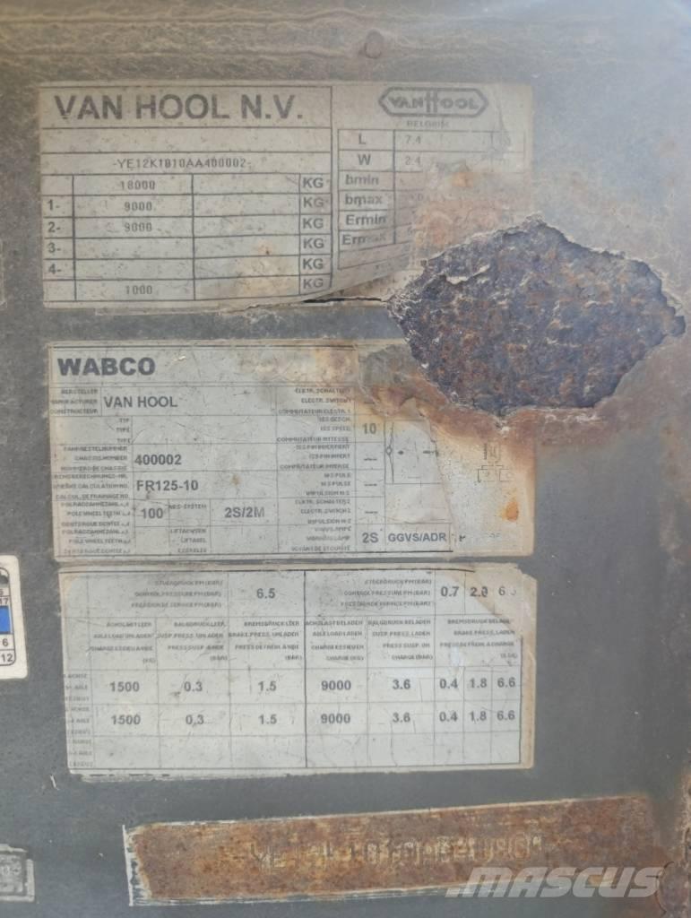 Van Hool Tandem Ρυμούλκες Container 