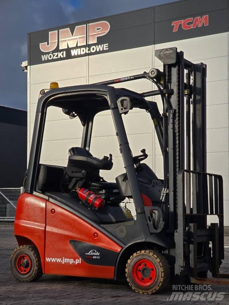 Linde H 16 T - 01 Περονοφόρα ανυψωτικά κλαρκ με φυσικό αέριο LPG