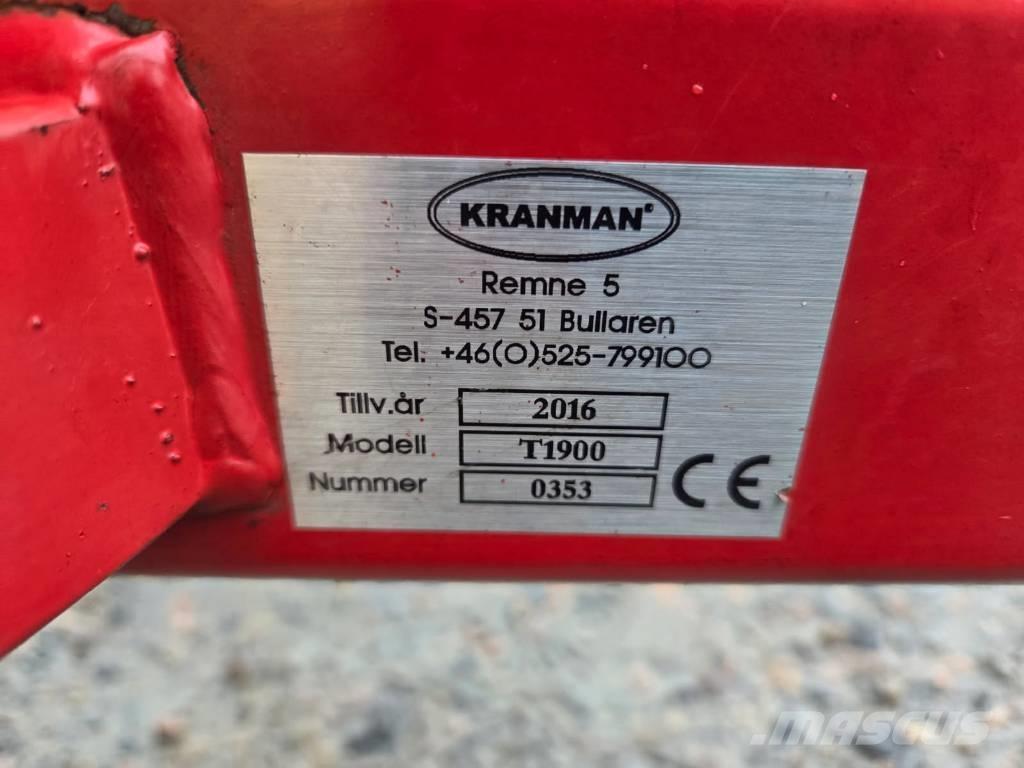 Kranman T1900 Ρυμούλκες δασοπονίας