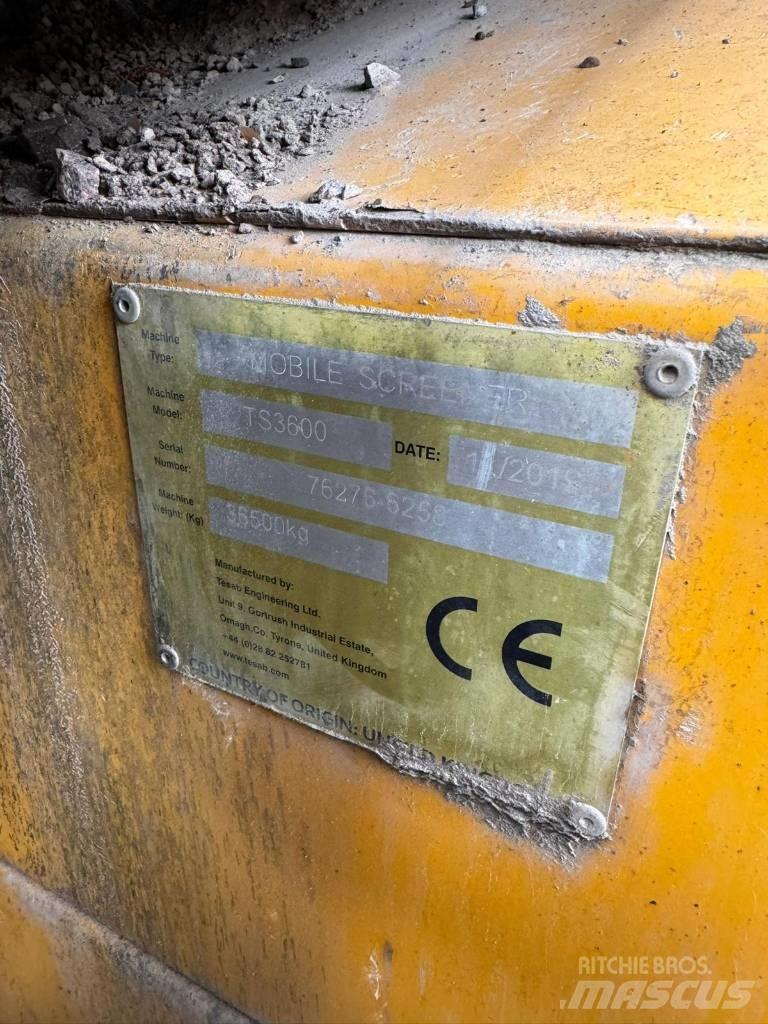 Tesab TS3600 Μηχανές κοσκινίσματος