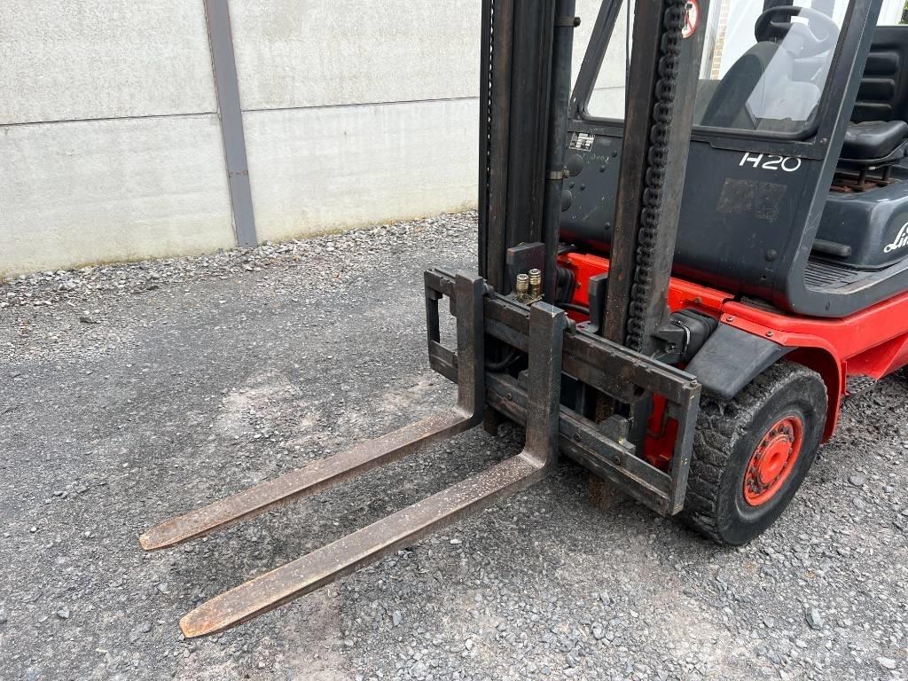 Linde H20T-03 Περονοφόρα ανυψωτικά κλαρκ με φυσικό αέριο LPG