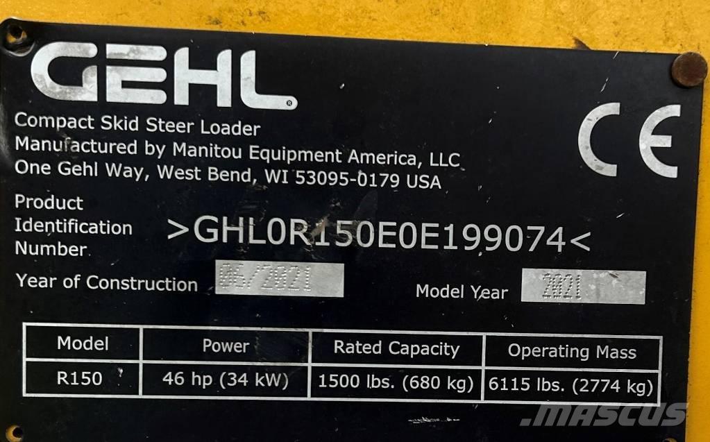 Gehl R150 Μίνι φορτωτές