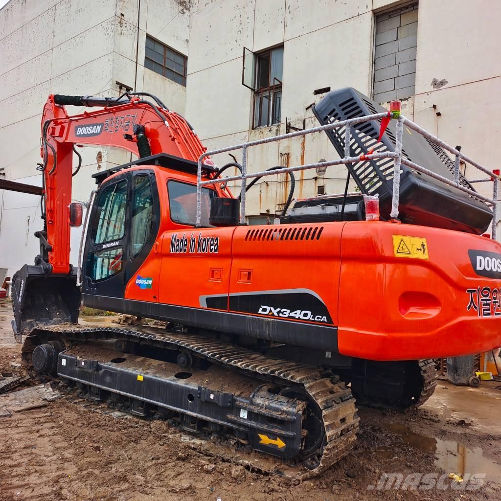 Doosan DX 340 LC Εκσκαφείς με ερπύστριες
