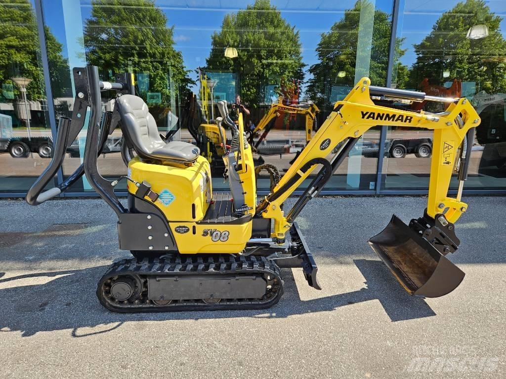 Yanmar SV 08 Εκσκαφάκι (διαβολάκι) < 7t