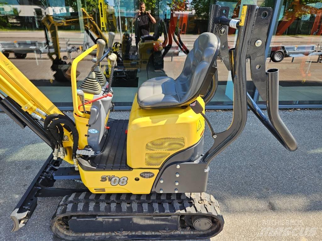 Yanmar SV 08 Εκσκαφάκι (διαβολάκι) < 7t