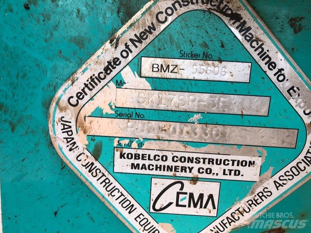Kobelco SK 17 SR-5 Εκσκαφάκι (διαβολάκι) < 7t