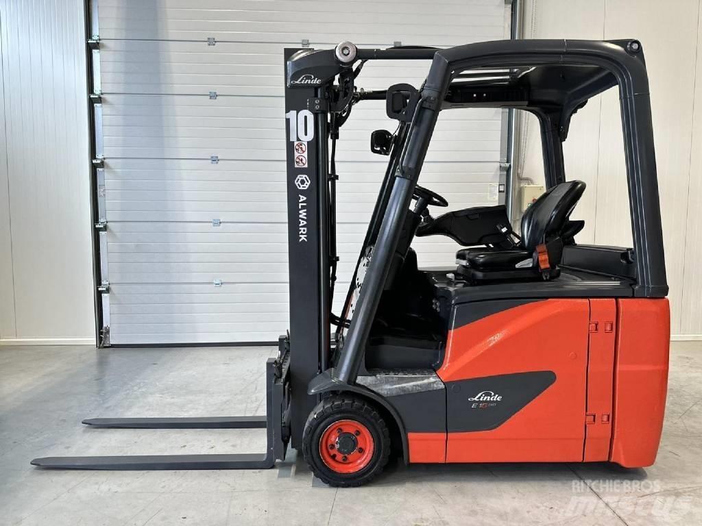 Linde E16H Ηλεκτρικά περονοφόρα ανυψωτικά κλαρκ