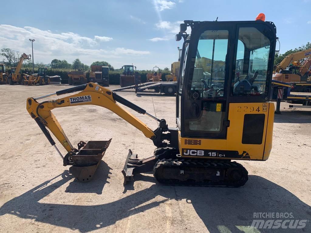 JCB 15 C-1 Εκσκαφάκι (διαβολάκι) < 7t