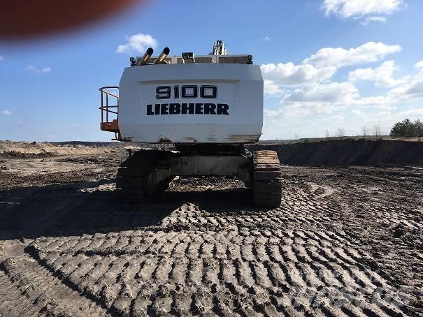 Liebherr 9100 Εκσκαφείς με ερπύστριες