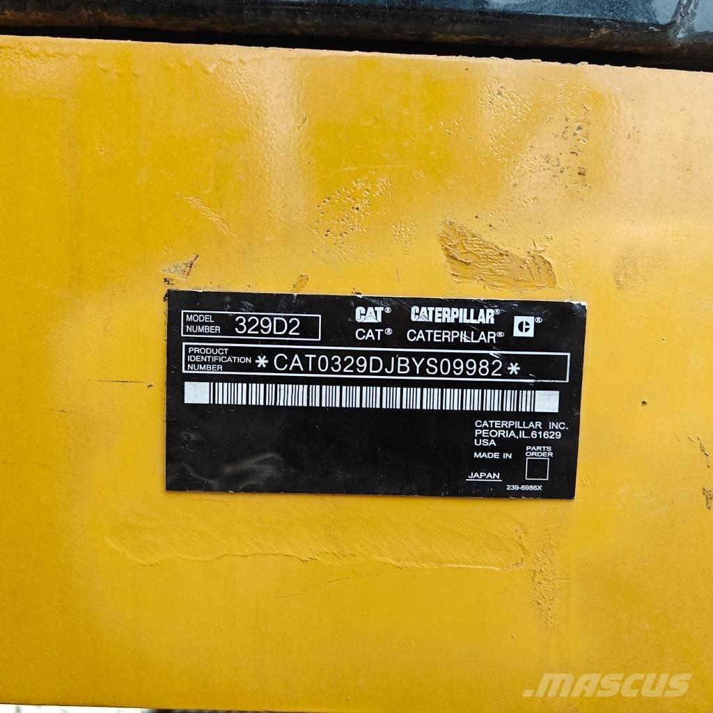 CAT 329 DD Εκσκαφείς με ερπύστριες