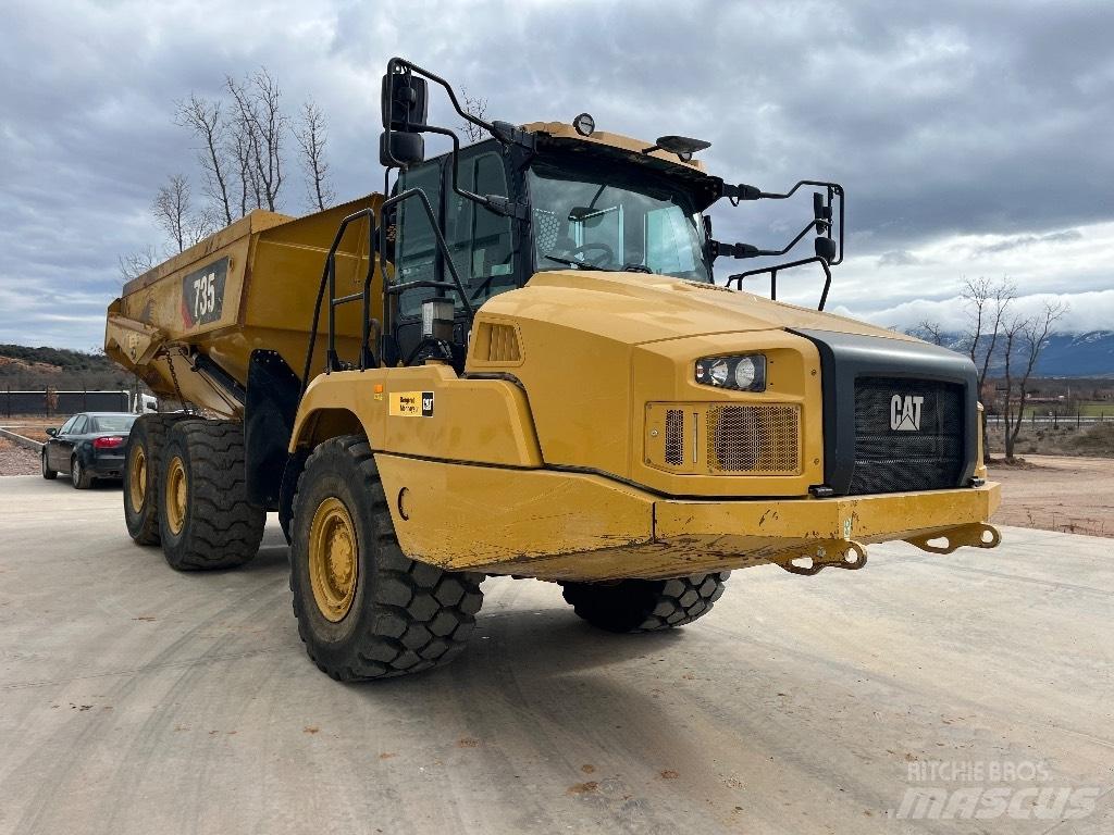 CAT 735 Σπαστό Dump Truck ADT