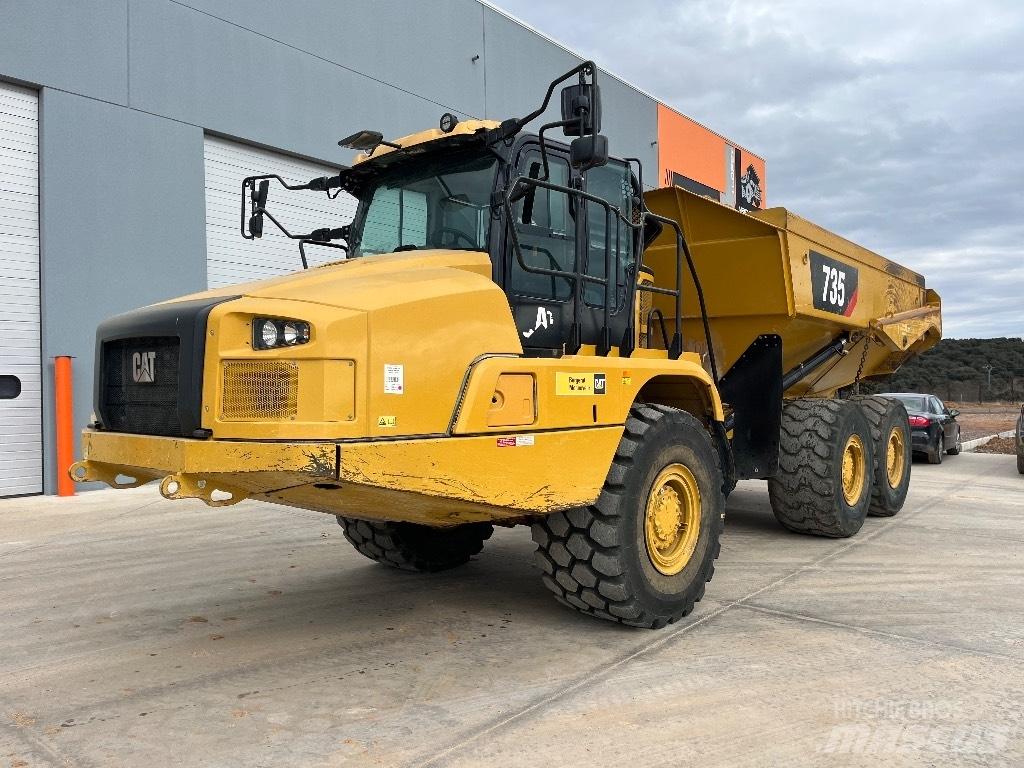 CAT 735 Σπαστό Dump Truck ADT
