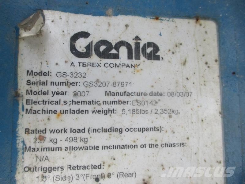Genie GS 3232 Ανυψωτήρες ψαλιδωτής άρθρωσης