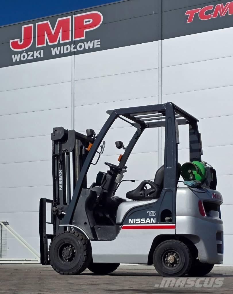 Nissan L01A15 Περονοφόρα ανυψωτικά κλαρκ με φυσικό αέριο LPG