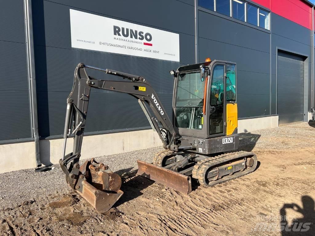 Volvo ECR 25 D Εκσκαφάκι (διαβολάκι) < 7t