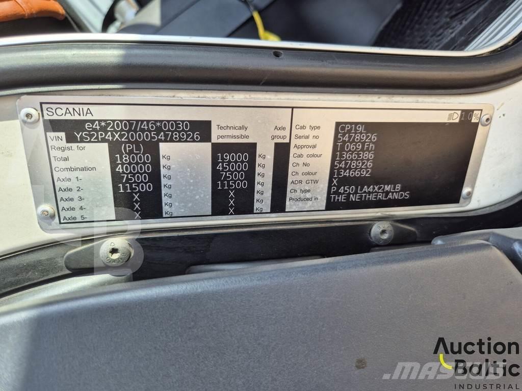 Scania R 450 Νταλίκες μεταφοράς οχημάτων