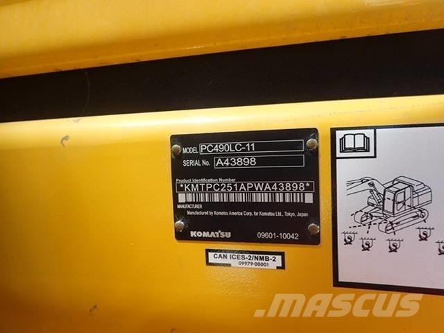 Komatsu PC 490 LC-11 Εκσκαφείς με ερπύστριες