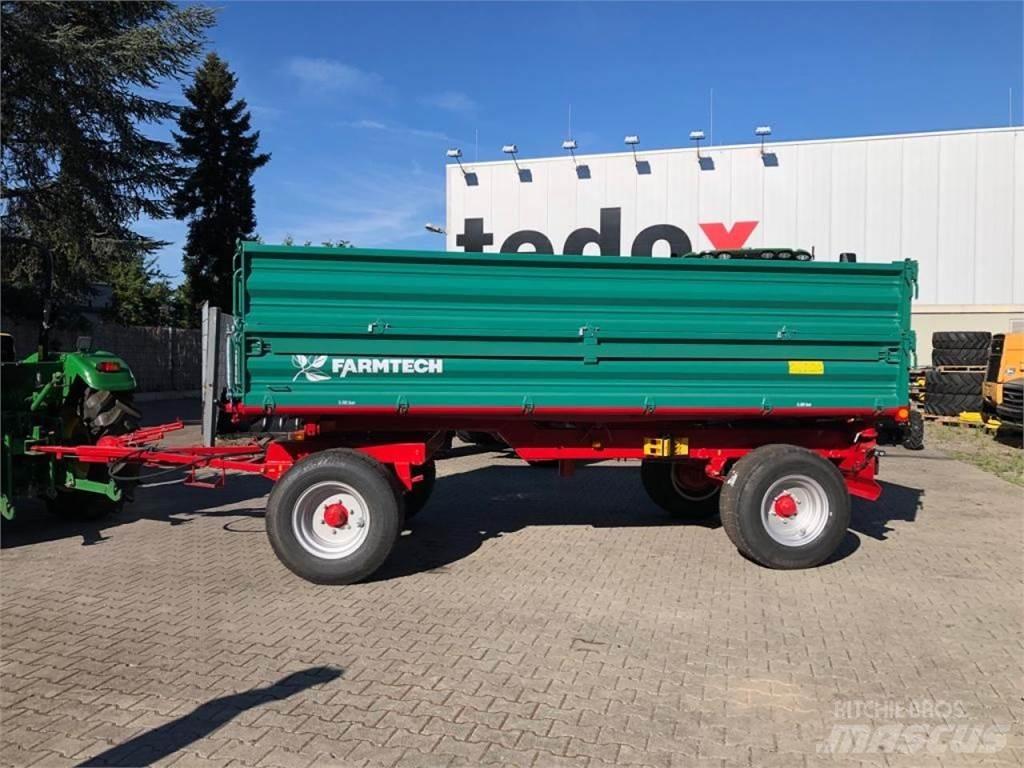 Farmtech ZDK 800 Ανατρεπόμενες ρυμούλκες