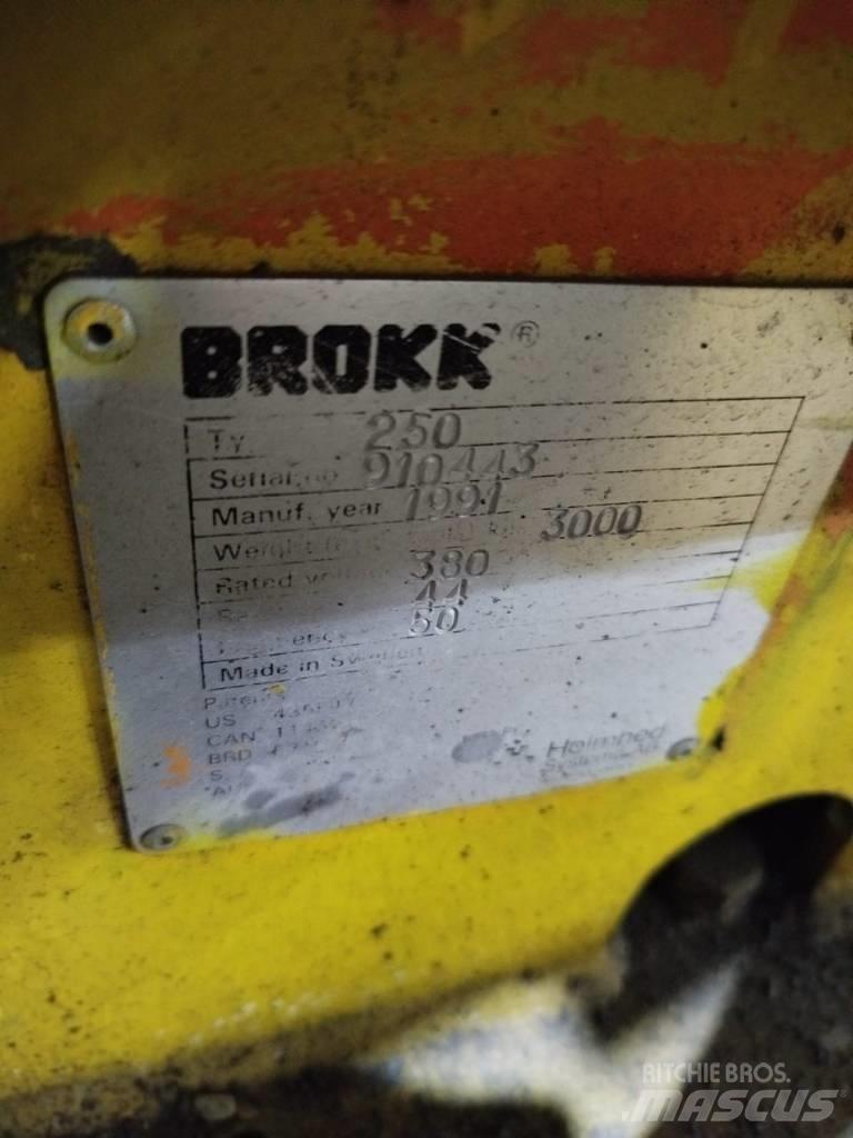 Brokk 250 Εκσκαφάκι (διαβολάκι) < 7t