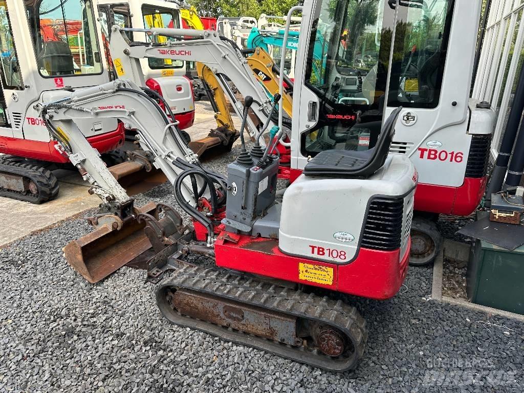 Takeuchi TB108 Εκσκαφάκι (διαβολάκι) < 7t