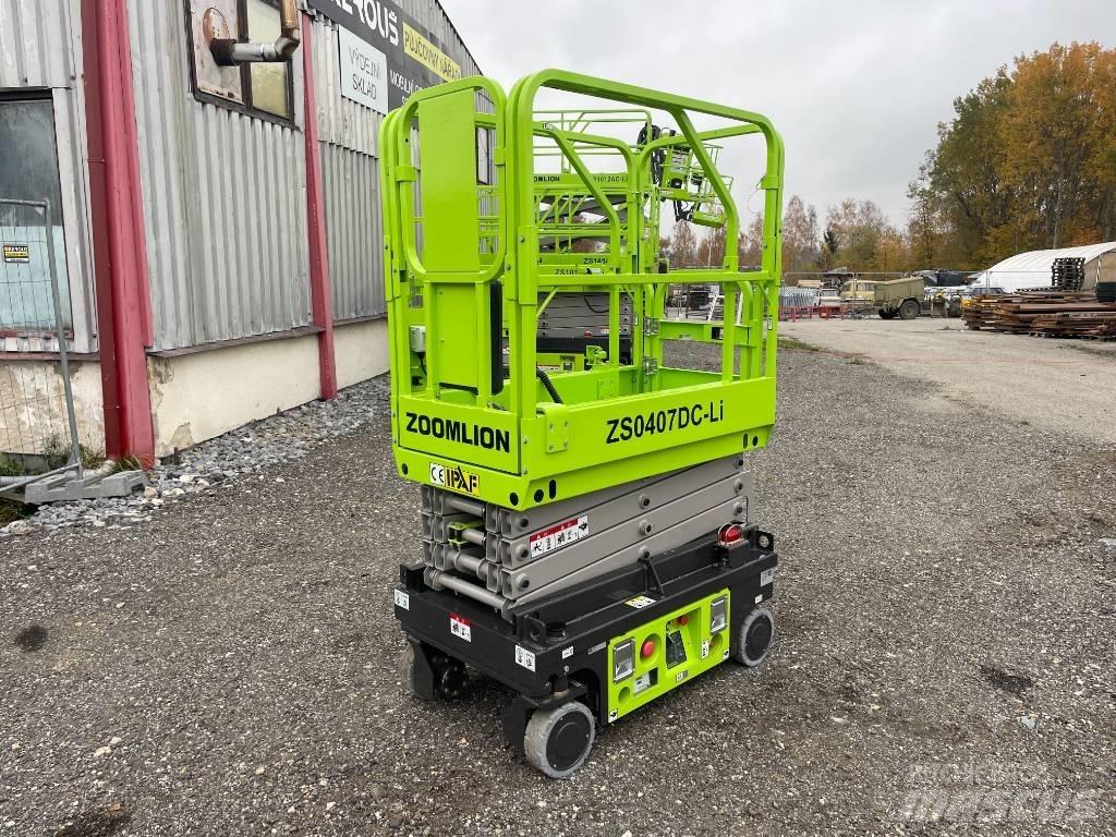 Zoomlion ZS0407DC-Li Ανυψωτήρες ψαλιδωτής άρθρωσης