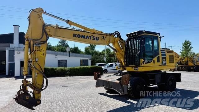 Komatsu PW 180-10 Εκσκαφείς με τροχούς - λάστιχα