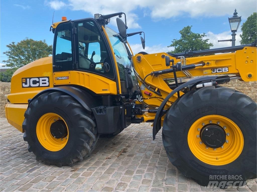 JCB Tm420s Συστήματα τηλεχειρισμού για τη γεωργία