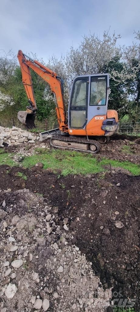Hitachi Ex35 Εκσκαφάκι (διαβολάκι) < 7t