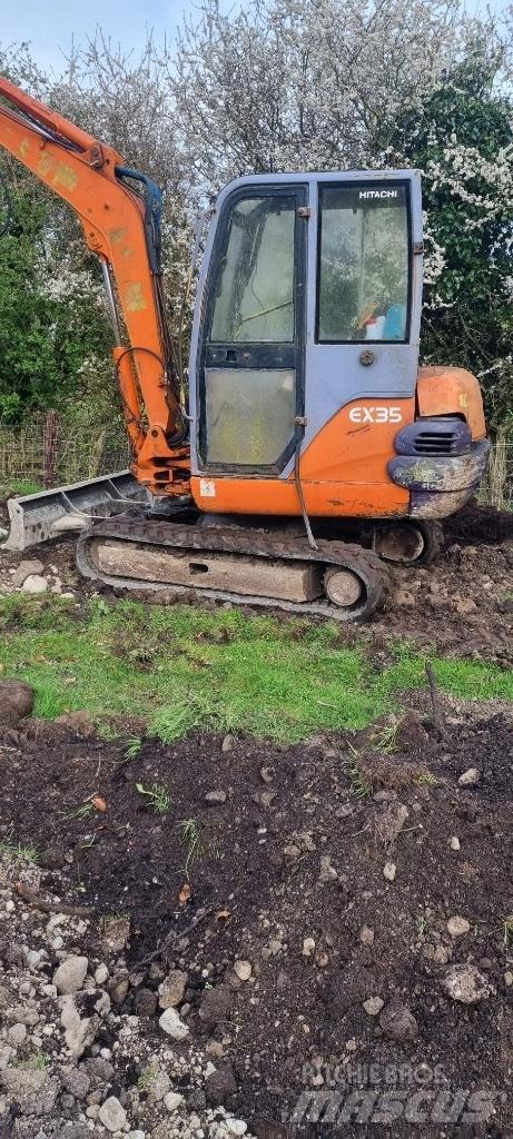 Hitachi Ex35 Εκσκαφάκι (διαβολάκι) < 7t