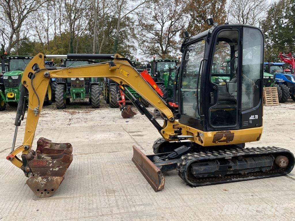 CAT 302.7 D CR Εκσκαφάκι (διαβολάκι) < 7t
