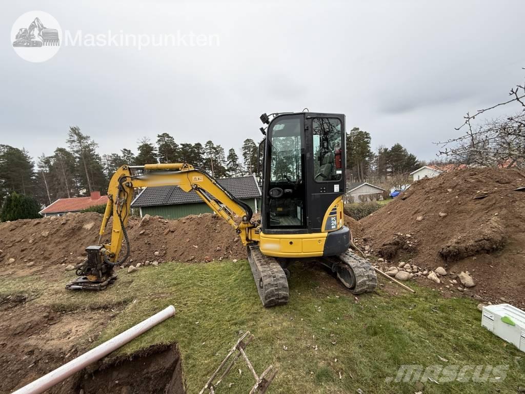 Komatsu PC 26 MR-3 Εκσκαφάκι (διαβολάκι) < 7t