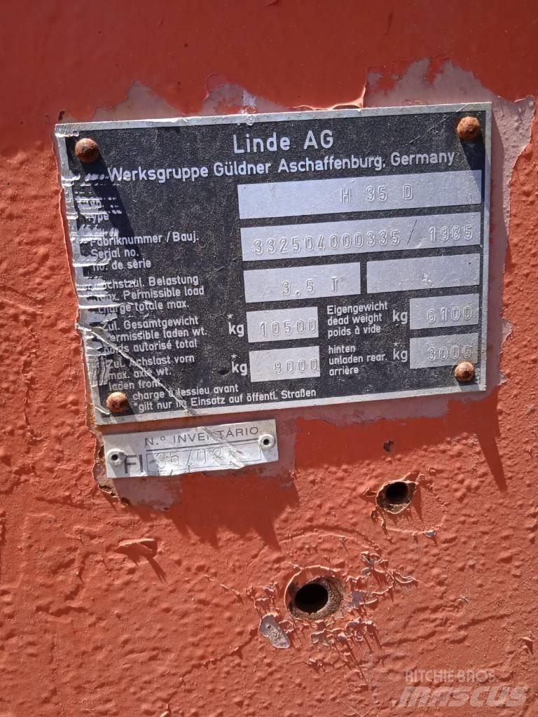 Linde H 35 D Πετρελαιοκίνητα Κλαρκ