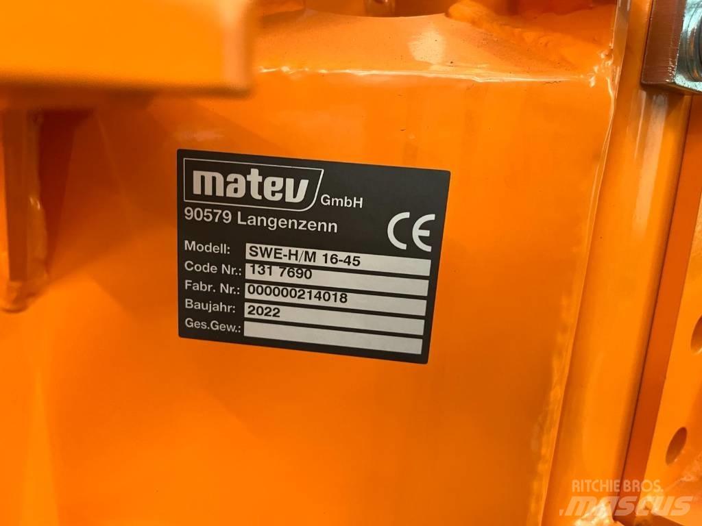 Matev SWE-H/M 16-45 Προσαρτούμενα εξαρτήματα τρακτέρ μικρών διαστάσεων