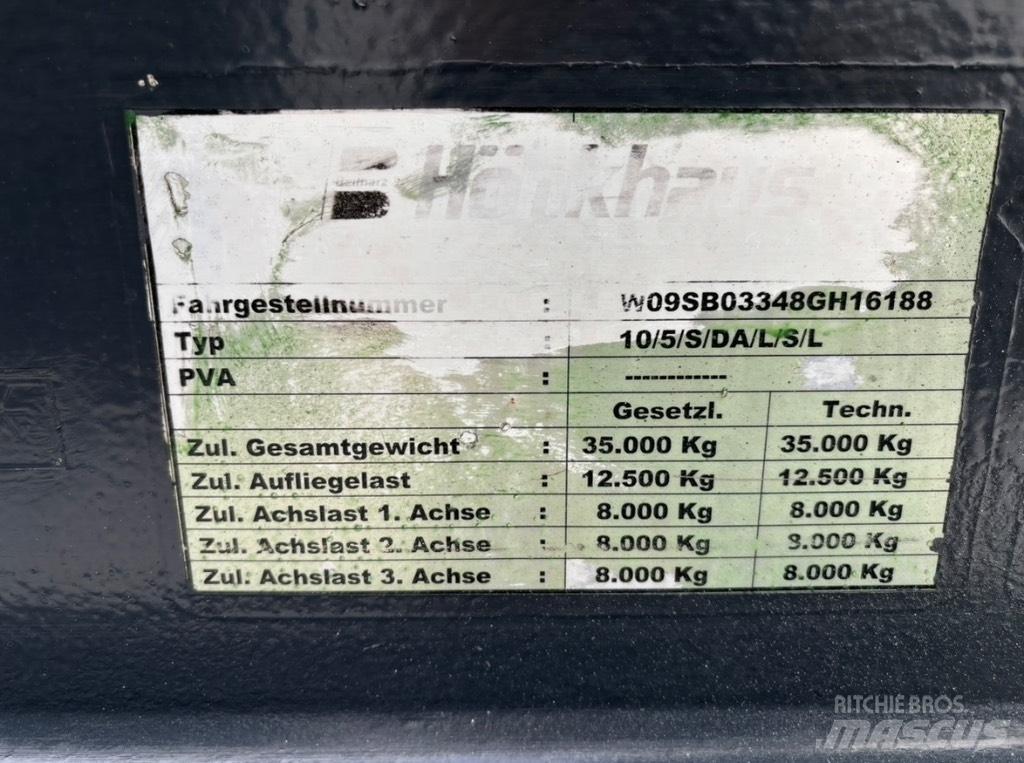  Hoenkhaus 10m3 mixer Άλλες ημιρυμούλκες