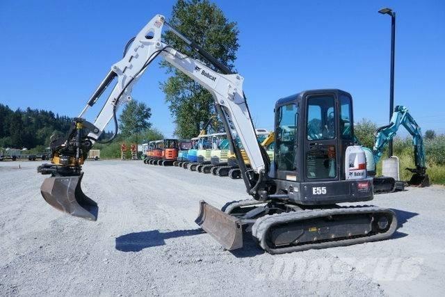 Bobcat E 55 Εκσκαφάκι (διαβολάκι) < 7t