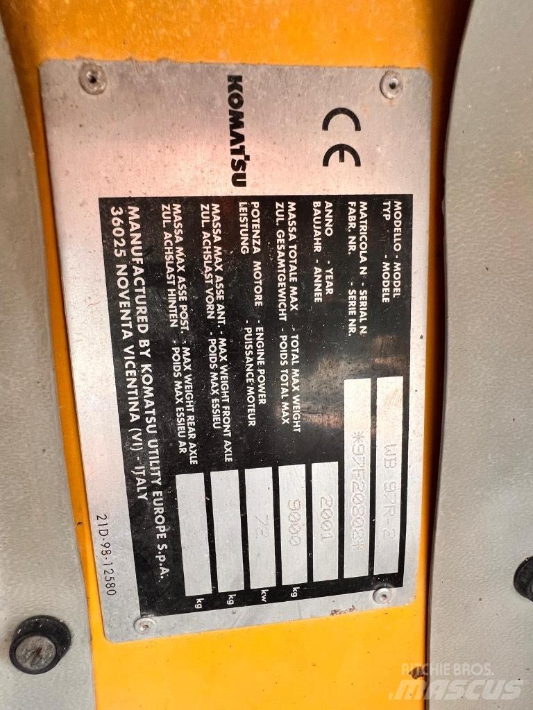Komatsu WB 97 R-2 Εκσκαφείς Φορτωτές τύπου JCB