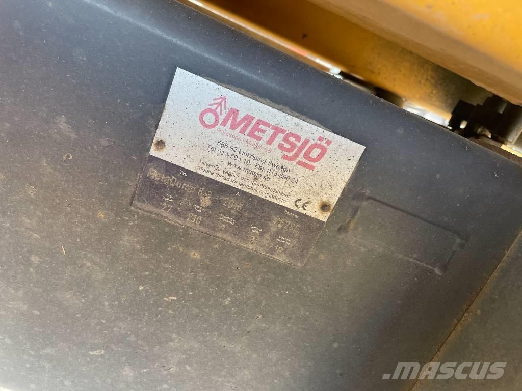 Metsjö Meta Dump 6.3 Ανατρεπόμενες ρυμούλκες